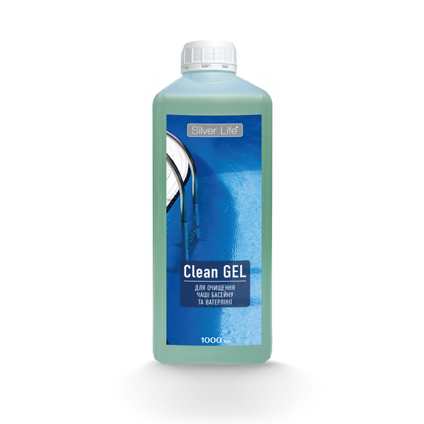 Засіб Silver Life Clean Gel для очищення чаші басейну та ватерлінії, 1000 мл SVOD-3102 фото